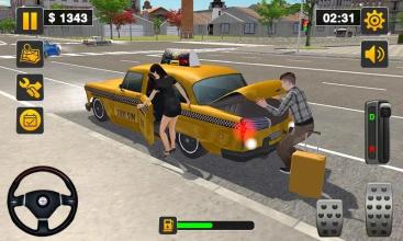 Taxi Driver 3D - Taxi Simulator 2018截图1