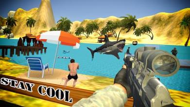 Shark Hunting 3d :Free Shark Shooter截图1