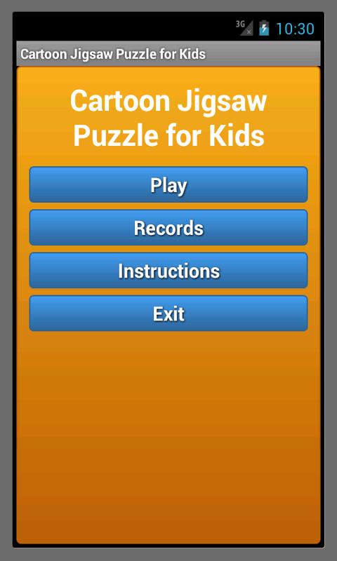 Cartoon Jigsaw Puzzle for Kids截图1