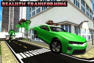 Futuristic Robot Car Transforming Cheetah Battle截图2