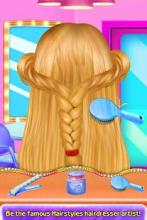 Hairdo Fashion Braid Designer- Makeup Artist Game截图1