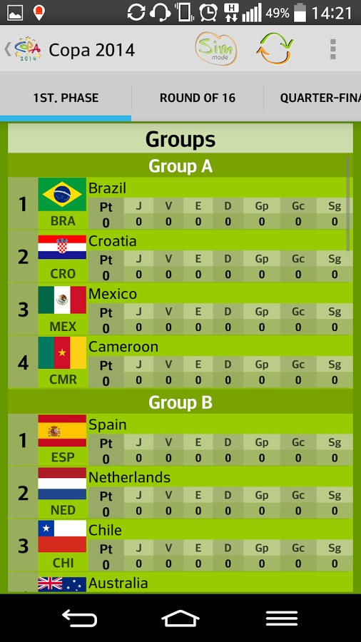 Copa 2014截图2