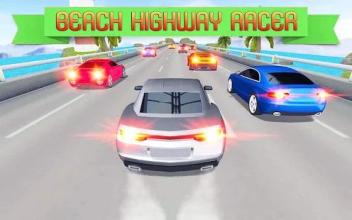 Beach Free Car Racing Games Traffic Racer 2018截图3