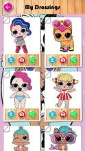 coloring surprise dolls for lol pages截图1