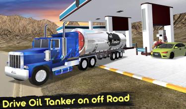 Uphill Oil Tanker Fuel Transport Sim 2018截图3