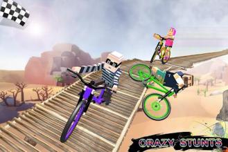 Blocky Kids BMX Cycle Racing Game截图5