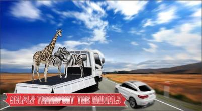 Animal rescue zoo transport truck 3d截图1