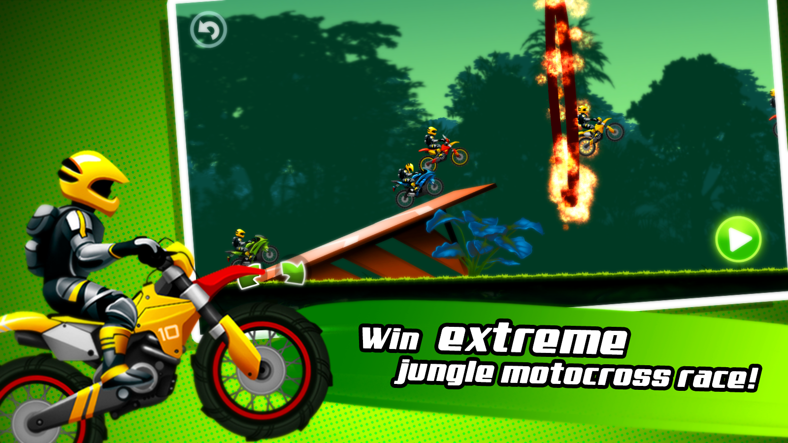 Jungle Motocross Kids Racing截图3