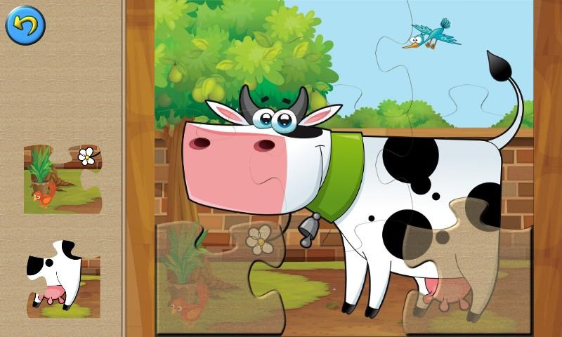 Fun Farm Puzzle for Kids Lite截图1