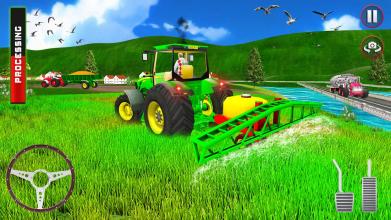 Tractor Trolley - Farming Simulator Game截图1