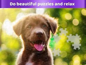 Puppies Jigsaw Puzzles - Free Puzzle games截图3