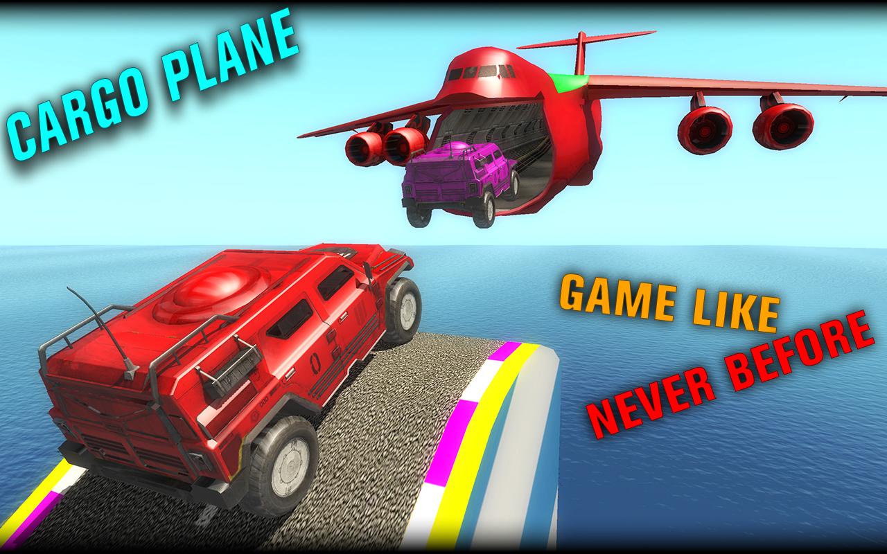 Cars Stunts Battle Into Cargo Plane截图2