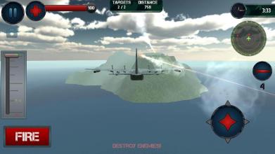 Airplane Gunship Simulator 3D截图3