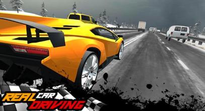 Real Car Driving City Traffic截图3