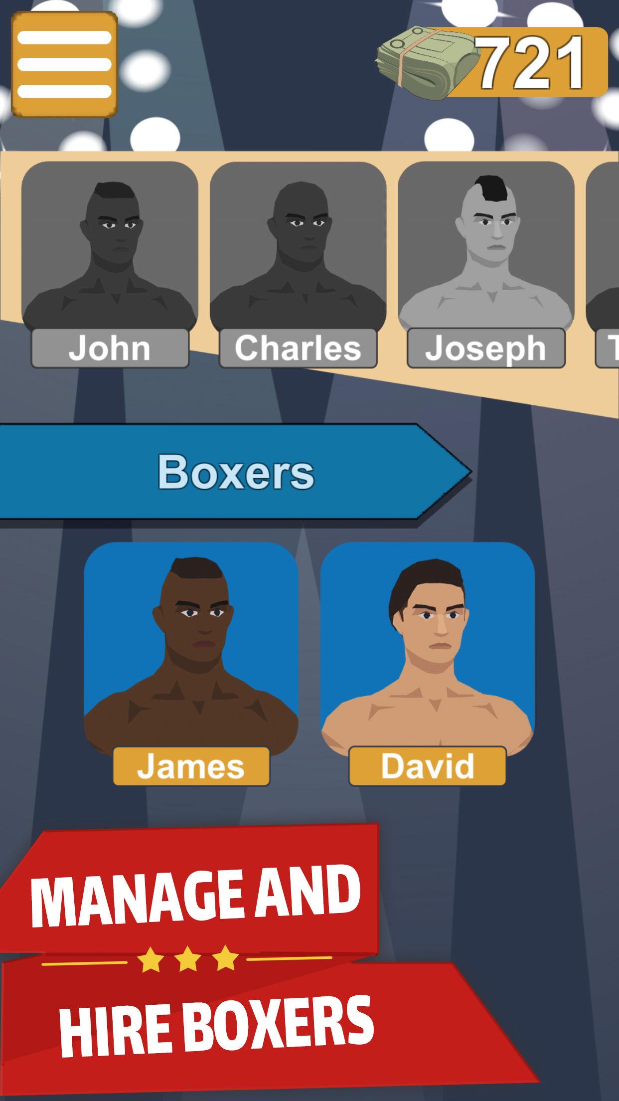 Boxing Promoter - Fighter Management Simulator截图5