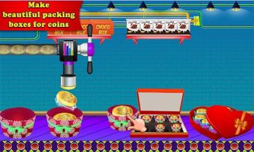 Chocolate Coin Factory: Money Candy Making Games截图4