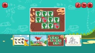 Dinosaurs park magic puzzle截图1