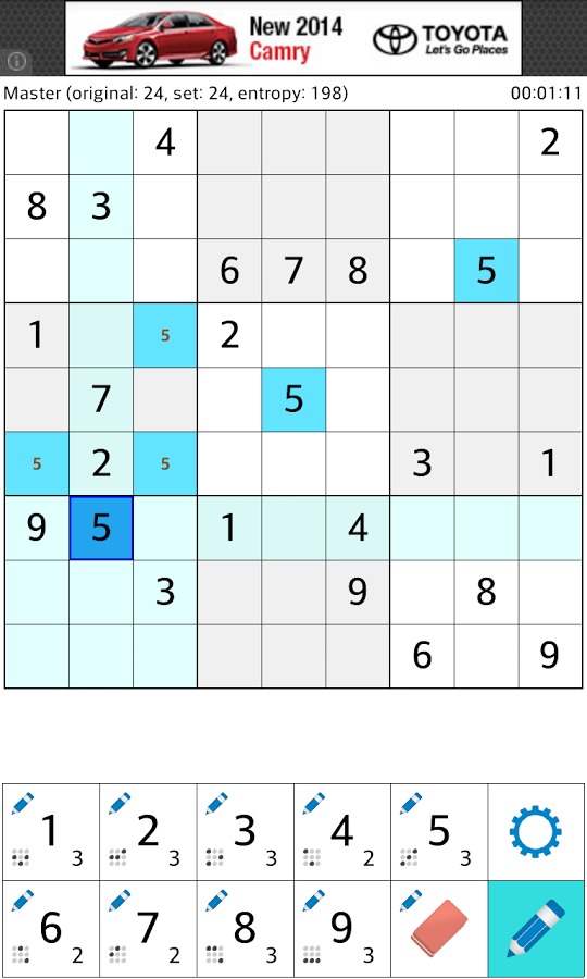 Sudoku Puzzle - Sudoque Free截图4