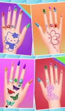 Nail Salon Fashion Fever game截图1