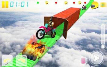 MotoBike Stunt Track: Impossible Mission截图2