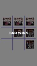 tic tac toe BTS vs EXO截图1