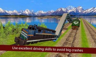 Pak vs Indian Train Race Simulator截图5