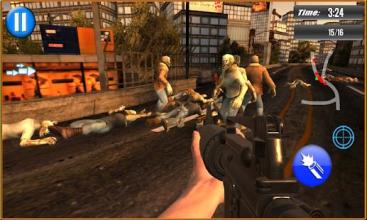 Knife Zombie Stunt Gangster Attack截图1