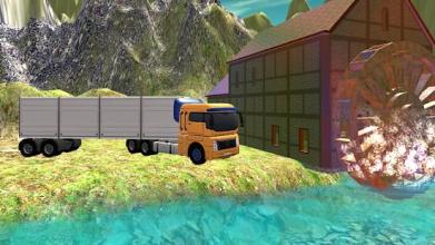 Cargo Truck Driver: Transporter Euro Truck Game 3D截图2