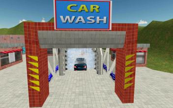 New Limousine Car Wash Service Station 2018 3D截图2