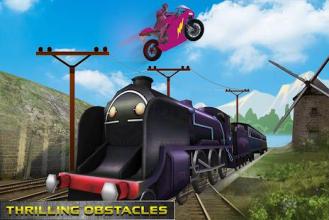 Superhero Train vs Bike Racing Simulator截图3