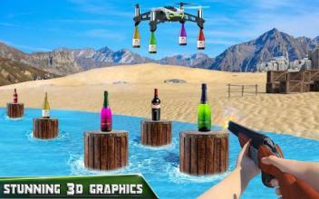 Xtreme Gun Bottle Shooter: Pro 3D Free Game截图4