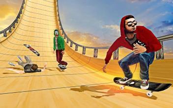 Freestyle Vertical Ramp Skateboard: Skating Games截图4