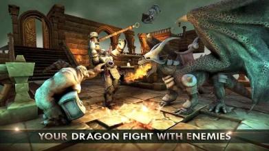 Shadow Fighter Dragon Hero Simulator War截图2