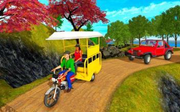 Tuk Tuk Auto Hill climb Rickshaw Offroad截图1