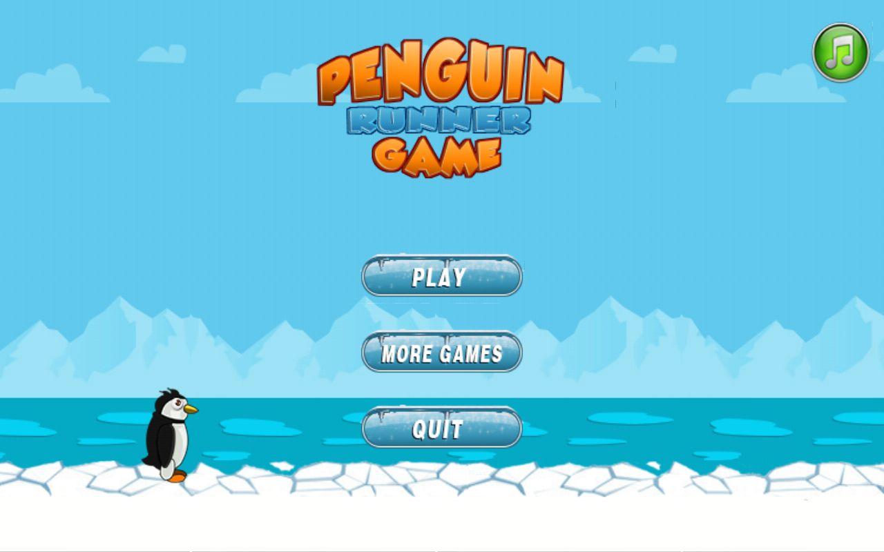 Penguin Runner Game截图1