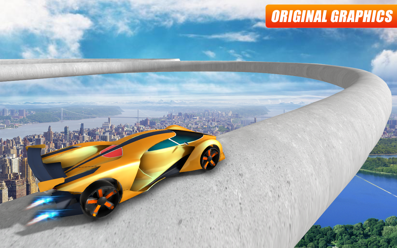 Impossible Car Stunt Racing: Extreme Challenges截图1