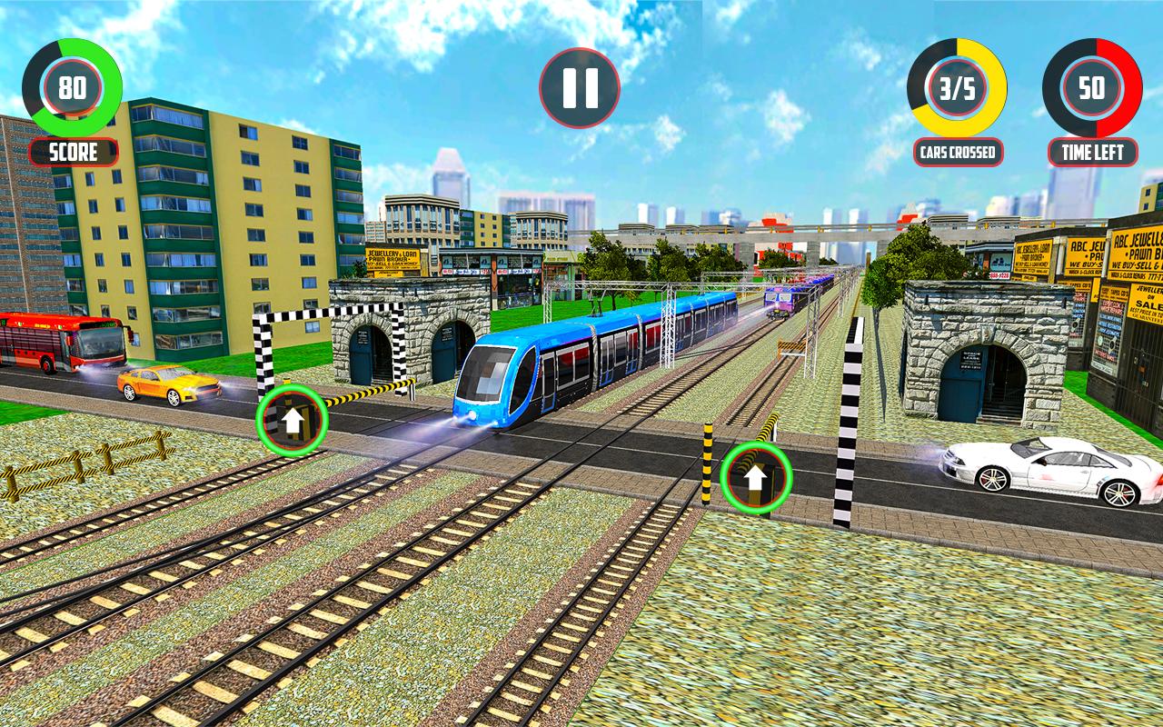 Railroad Crossing Game – Free Train Simulator截图4