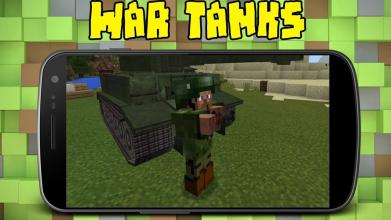 War Tank Mod for MCPE sandbox截图3