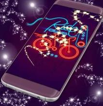 Neon Bike Puzzle Game截图4