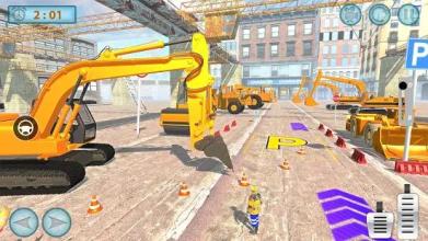 Construction Machines Parking Simulator 2018截图1