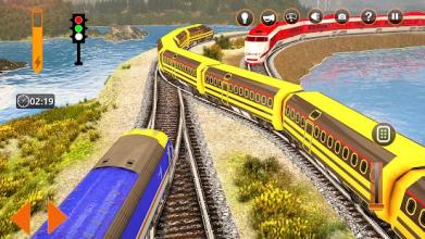 Train Simulator Driving Uphill Train Game截图3