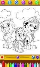 Paw Coloring Puppy Patrol for adult截图3