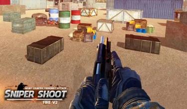 Army Counter Terrorist Attack Sniper Shoot Fire V2截图1