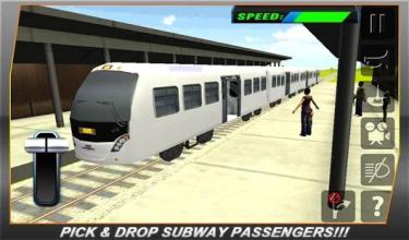 Bullet Train Subway Station 3D截图3