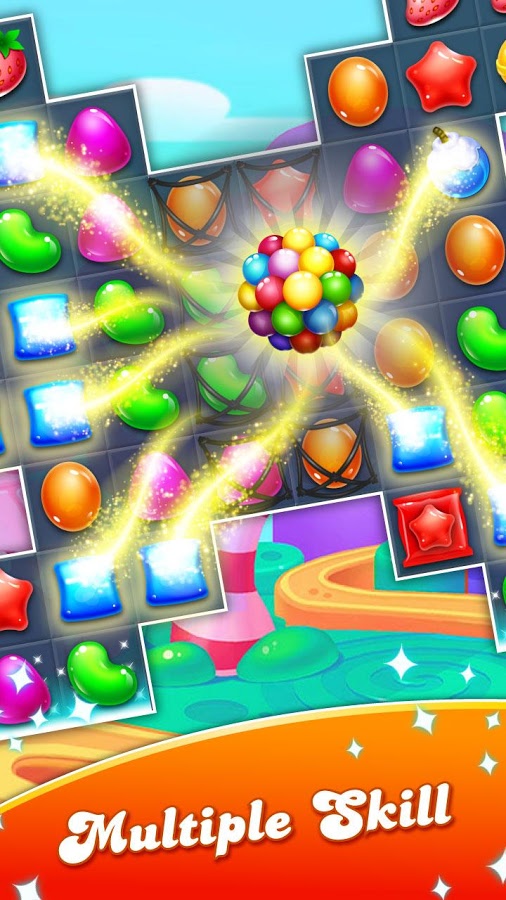 Candy Gems: match 3 Jelly截图5