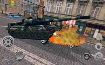 War Tank Machines Strike-City Fighting Battle截图1