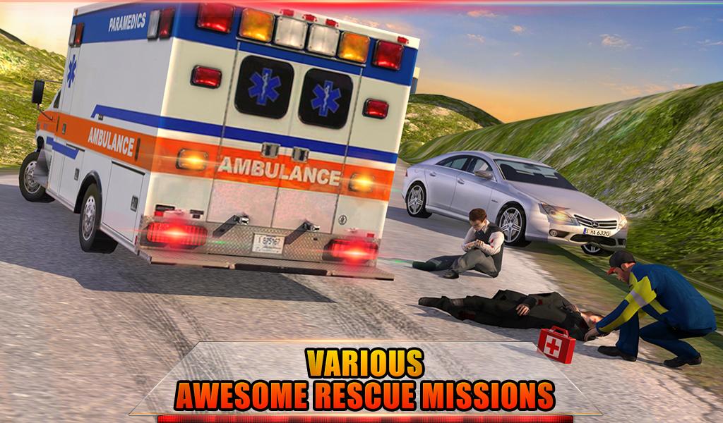 Ambulance Rescue Driving 2016截图1