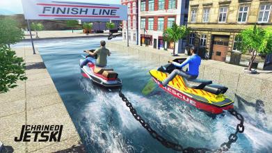 Chained Jet Ski: Top Power Boat Water Racing Games截图4