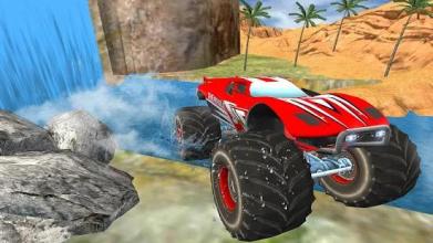 Uphill Monster Truck Racing 2018: Offroad Driving截图2