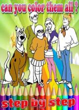 Coloring Book For Scooby And Dog Pages截图2